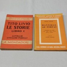 (Tito Livio) Hannibal ad portas + Le storie libro primo 1960 D'Anna Mondadori