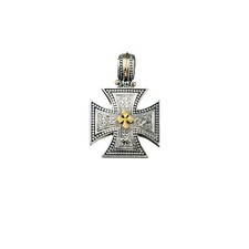 Ciondolo croce medievale - , di