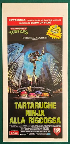 Locandina originale tartarughe - locandina,