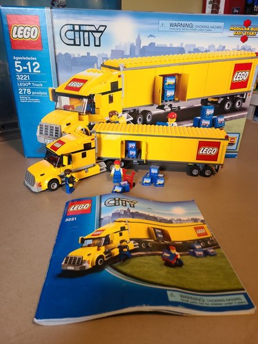 Lego city 3221 - lego, truck