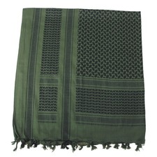 p Kefiah (Shemagh) verde-nero