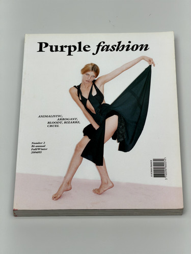 Purple fashion magazine - purple,
