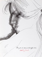 EMILIO GRECO (Catania 1913 - Roma 1995) OPERA Clio 1980 Litografia con catalogo