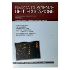AA.VV. - RIVISTA DI SCIENZE DELL'EDUCAZIONE -2- IDENTITÀ CULTURA E VOCAZIONE