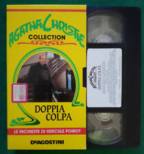 Vhs Film Ita AGATHA CHRISTIE Collection DOPPIA COLPA poirot (V121) °