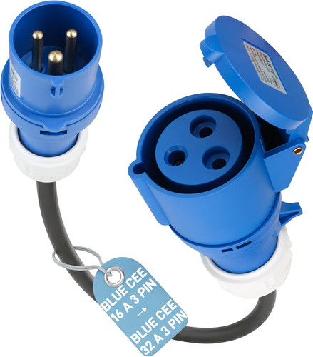 Adattatore cee spina blu - adattatore,