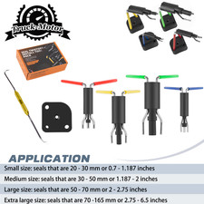 Kit 6 pezzi guarnizione asta