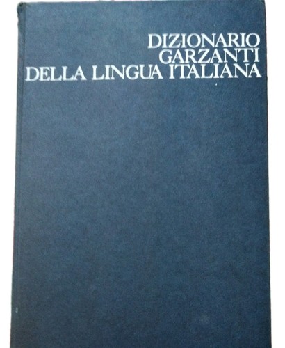 Libro dizionario garzanti - dizionario,