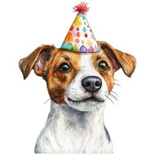 2 adesivi Jack Russell Terrier