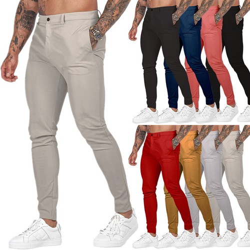 Pantalone chino uomo slim fit