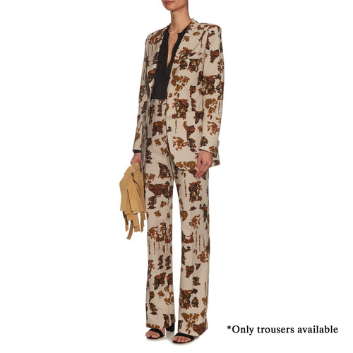 Pantalone donna svasato