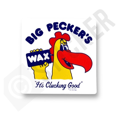 Adesivo big pecker surf - pecker, wax