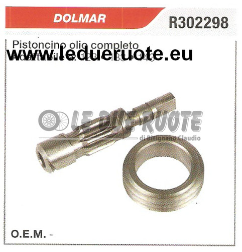 R302298 pistoncino pompa olio - r302298,