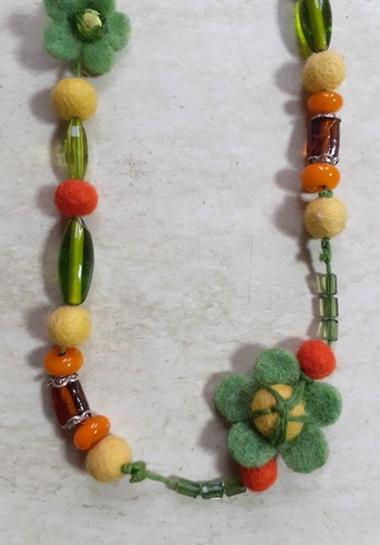 Collana feltro - collana,