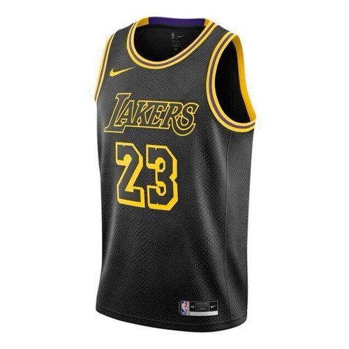 Maglia uomo lakers nera - maglia,