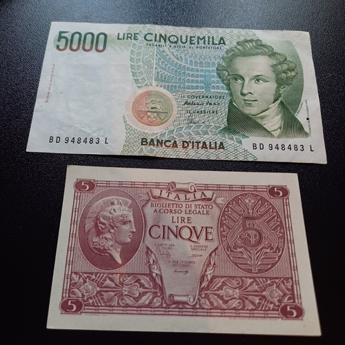 Vecchie lire 5000 - 5,