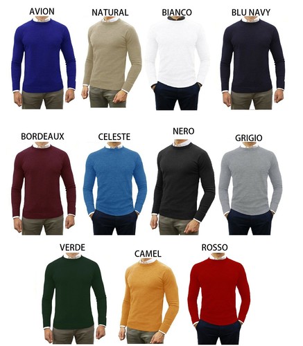 Maglione girocollo cashmere - ---maglione,
