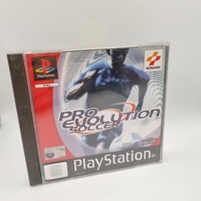 PRO EVOLUTION SOCCER 1 PER PS1/PSX BLACK LABEL PES COMPLETO COME NUOVO!
