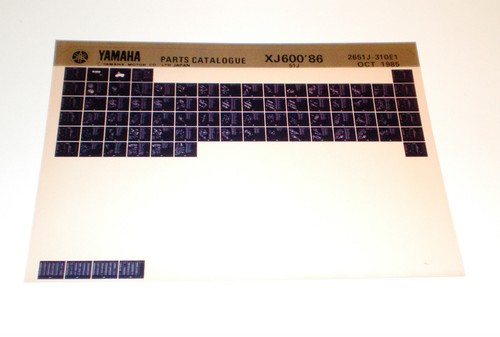 Microfiche catalogo ricambi - catalogo,