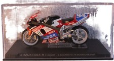 SUZUKI GSX-R GUYOT SCARNATO DUSSAUGE 2001 MODELLINO MOTO SCALA 1/24