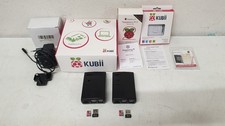 2x Raspberry Pi 2 starter kit wifi con scatola originale Kubii e alimentatore
