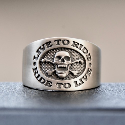Anello biker americano - , nuovo