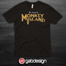 T-shirt Monkey Island videogame  - 100% cotone