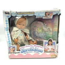 GIG LINEA GIG FAMOSA BAMBOLA SBRODOLINA SBRODOLINO APPENA NATO # NUOVO QT