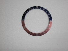 Vintage anni 90 originale Rolex Pepsi lunette intarsiate blu-rosso (albicocca) 16700-16710