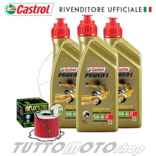 Tagliando SUZUKI GS 500 F 2005 2006 2007 2008 / Olio Castrol 10W40 + Filtro