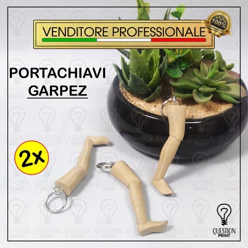 Garpez gamba portachiavi aldo - garpez,