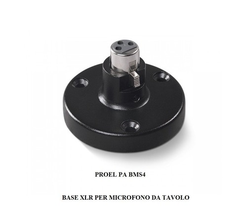 Proel bms4 base metallo - base,