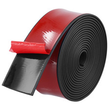 ® 3 Metri Rotolo Di Gomma Adesiva Nera 40Mm X 2Mm - Striscia Di Neoprene Adesivo