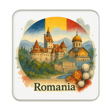 Romania Fridge Magnet: Cute