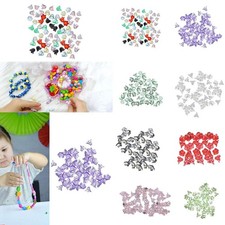 100 pezzi di perline di fiori