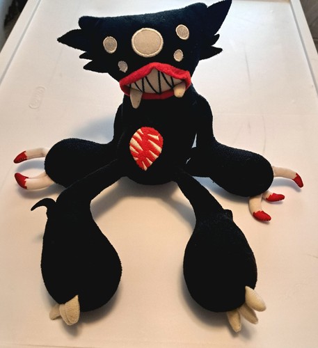 Peluche mostro ragno nero