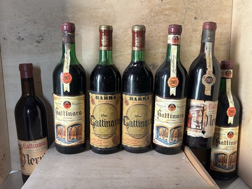Barra gattinara doc 1961 1963 - gattinara, 1961-1963