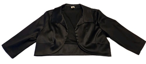 Giacca donna sangria nera raso - donna,