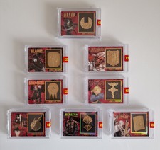 PLANET MANGA ICONS BLACK GOLD COLLECTION CARD - COLLEZIONE COMPLETA 1/8 (ALITA)