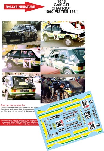 Decals ref 1045 - ref,