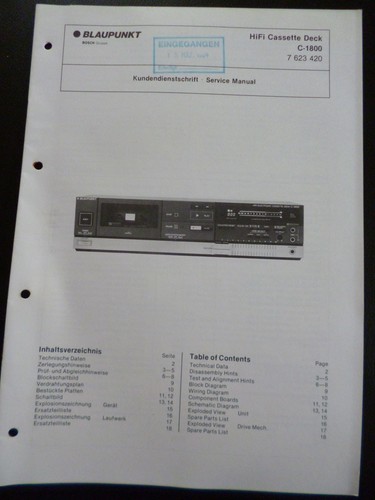 Manuale servizio originale - manuale,
