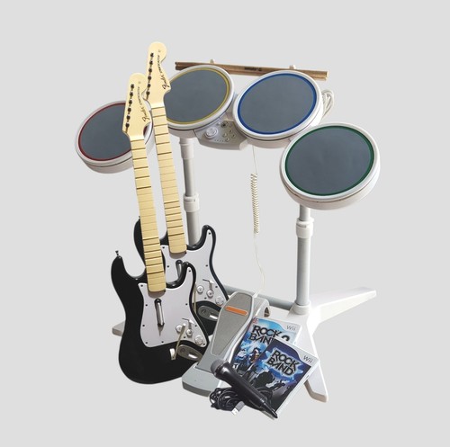 Rock band bundle nintendo - band,