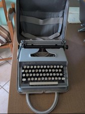 Macchina da scrivere con custodia - Remington travel riter deluxe - Anni 60