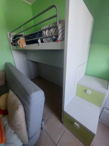 Letto soppalco cityline - letto,