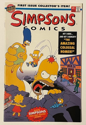 Simpsons comics - comics, #1