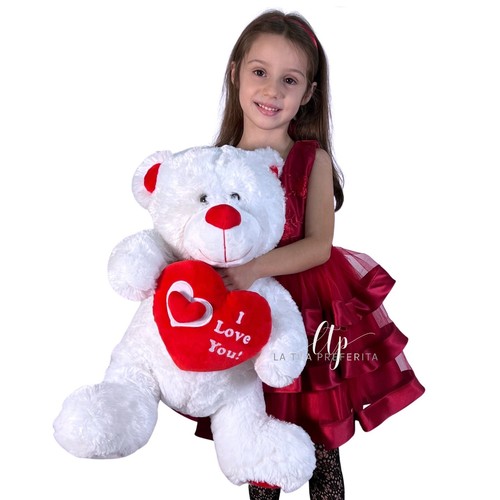 Orso con cuore love - i, 60cm