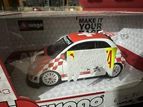 Burago fiat 500 abarth 43 - burago,