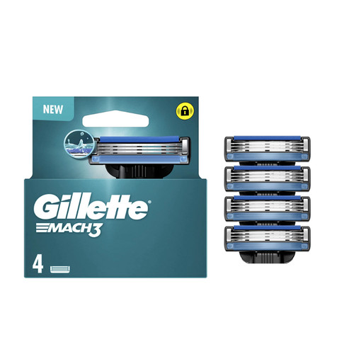Pack lames gillette mach3 - 4,