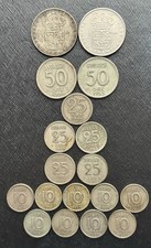 Lotto 18 monete argento