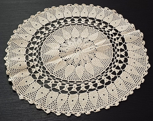 Centrino fatto mano cotone - fatto, a